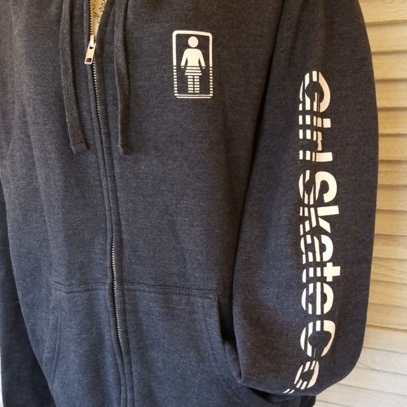 Vintage Tops - Vintage GIRLSKATE Co. Hoodie